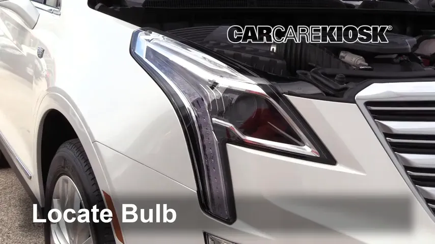 2018 Cadillac XT5 Premium Luxury 3.6L V6 Lights Headlight (replace bulb)